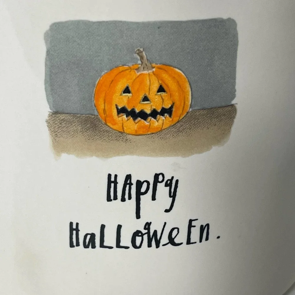 Rae Dunn Happy Halloween Canister NEW